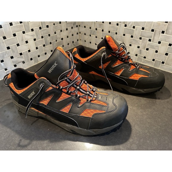 NWOT WORX by Red Wing‎ Shoes Men's STK9605 Athletic Safety Toe Low 13W - Picture 7 of 12